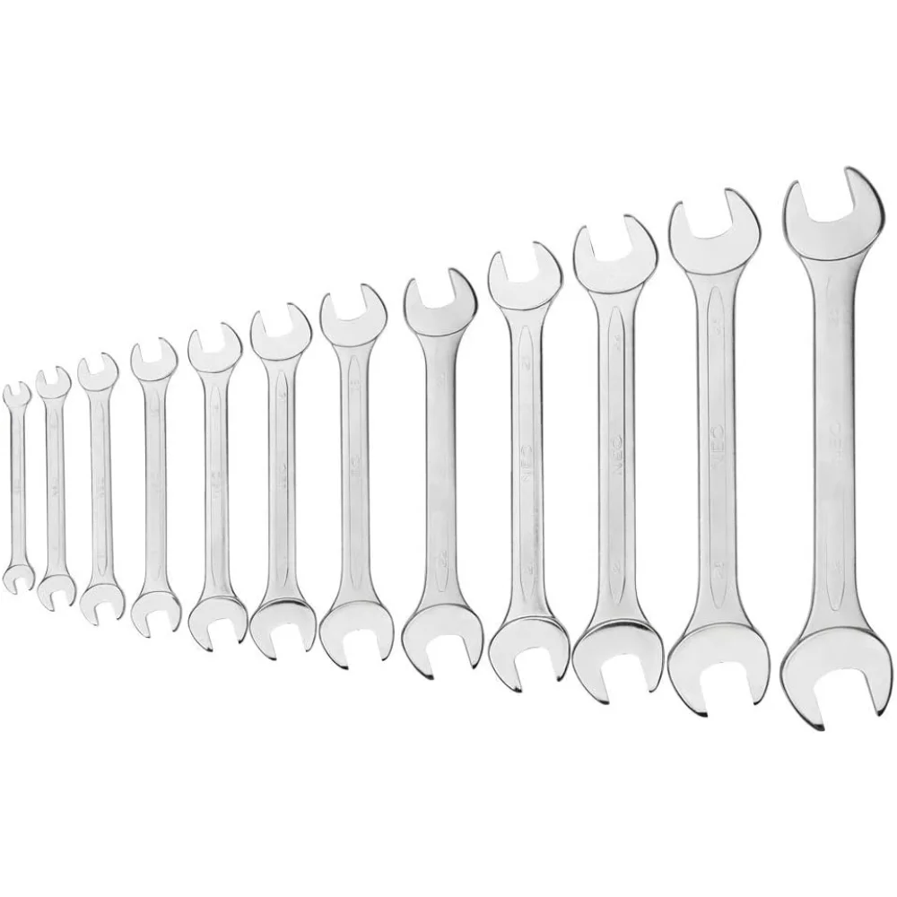 Neonumeric Double Open Wrenches 6-32mm Set 12Pc