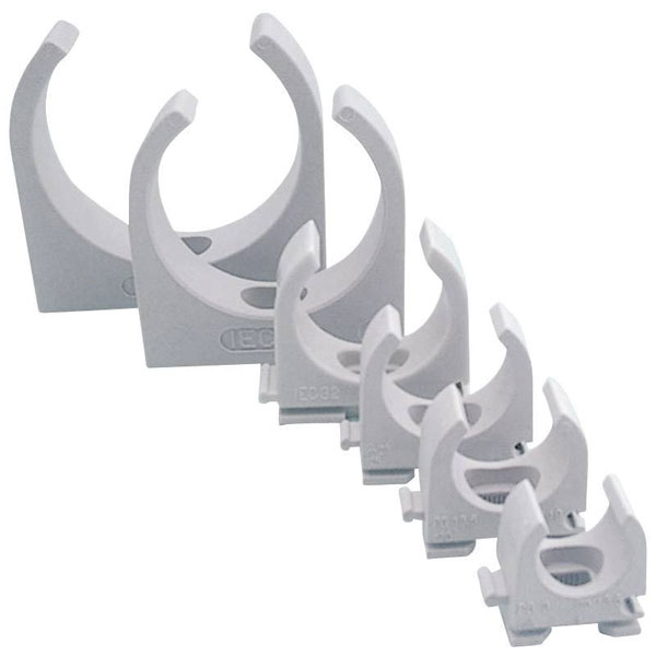 Jäger Direkt Jäger Direct 613514 Bracket EN16 16mm RAL 7035 Halogen-Free 100 pieces