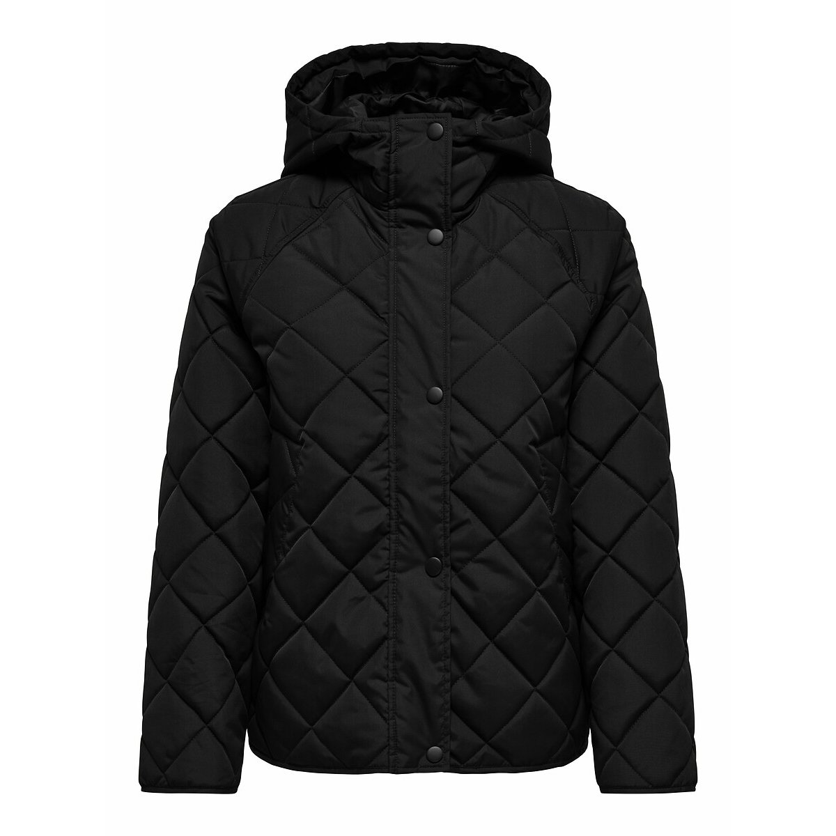 Only Hooded Quilted Padded Jacket