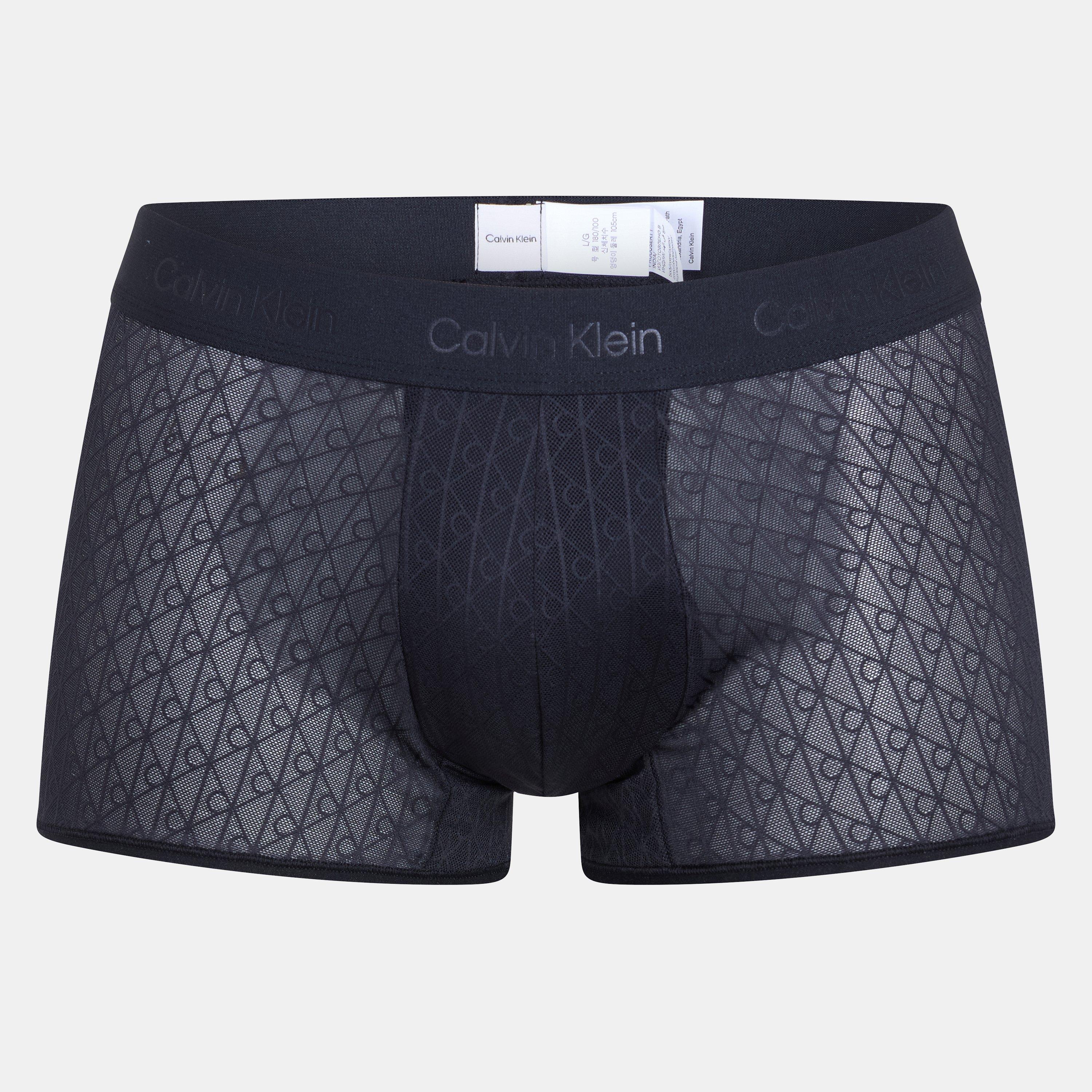 Calvin Klein Calvin Low Rse Trunk Sn62 - Black