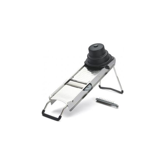 De Buyer Stainlesss Steel Mandoline Slicer gray