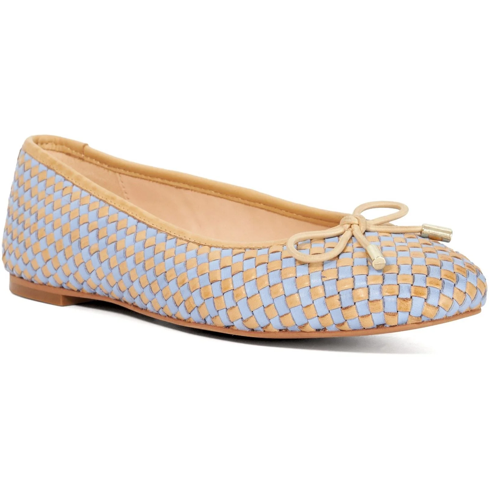 Dune Heights Womens Ballet Pumps Colour: Blue, Size: 5