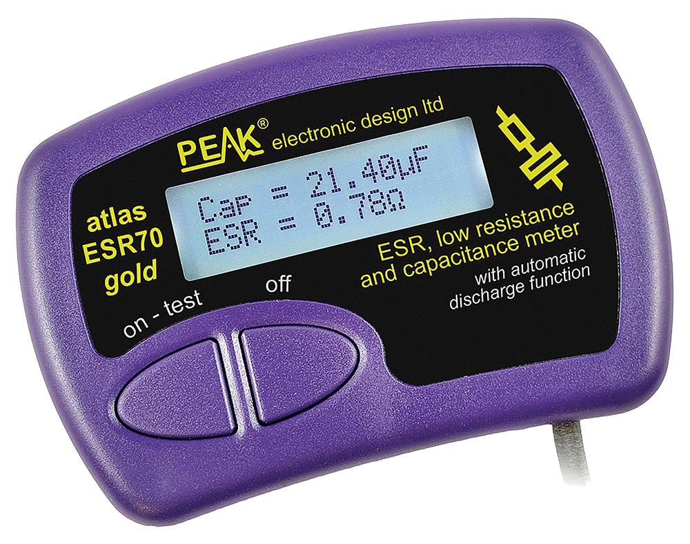 PEAK Electronic Design Esr70 Esr Meter W/audible Alert, Capacitor
