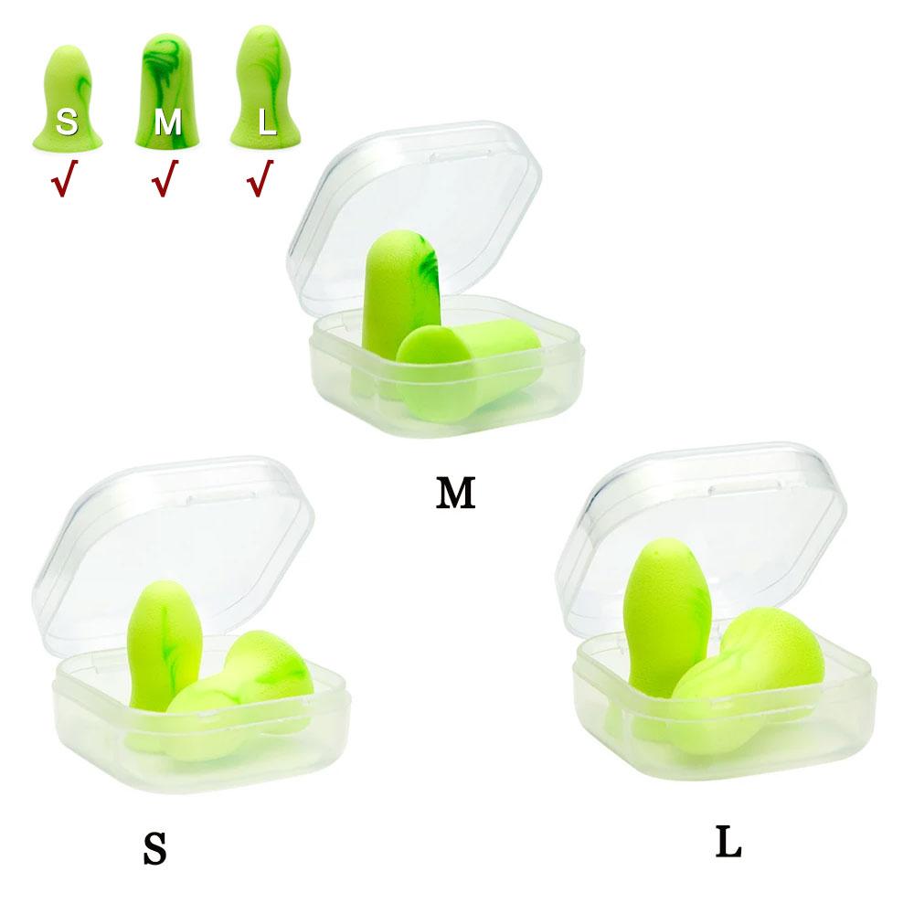 Binchi Health Electronics 2/10Pcs Sleeping Ear Plugs Noise Reduction Sound Insulation Earplugs Soundproof Sleep Anti-Noise Sleeping Aid Ear Care Reusable