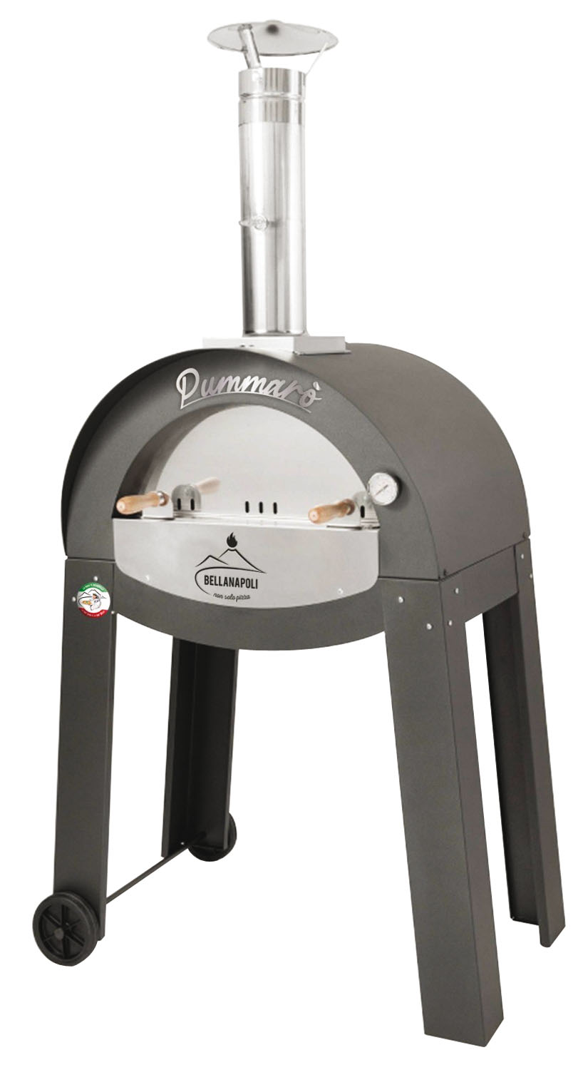 Nessuno Forno a legna per pizza con comignolo da giardino Bella Napoli Pummarò