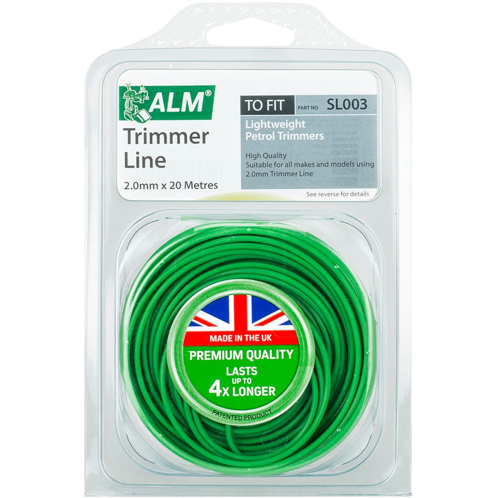 ALM Manufacturing ALMSL003 SL003 Light-Duty Petrol Trimmer Line 2.0mm x 20m