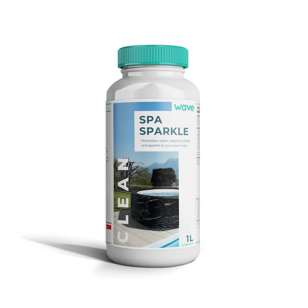 Wave Spa Sparkle Clarifier For Pool Or Spa - 1 Litre - White