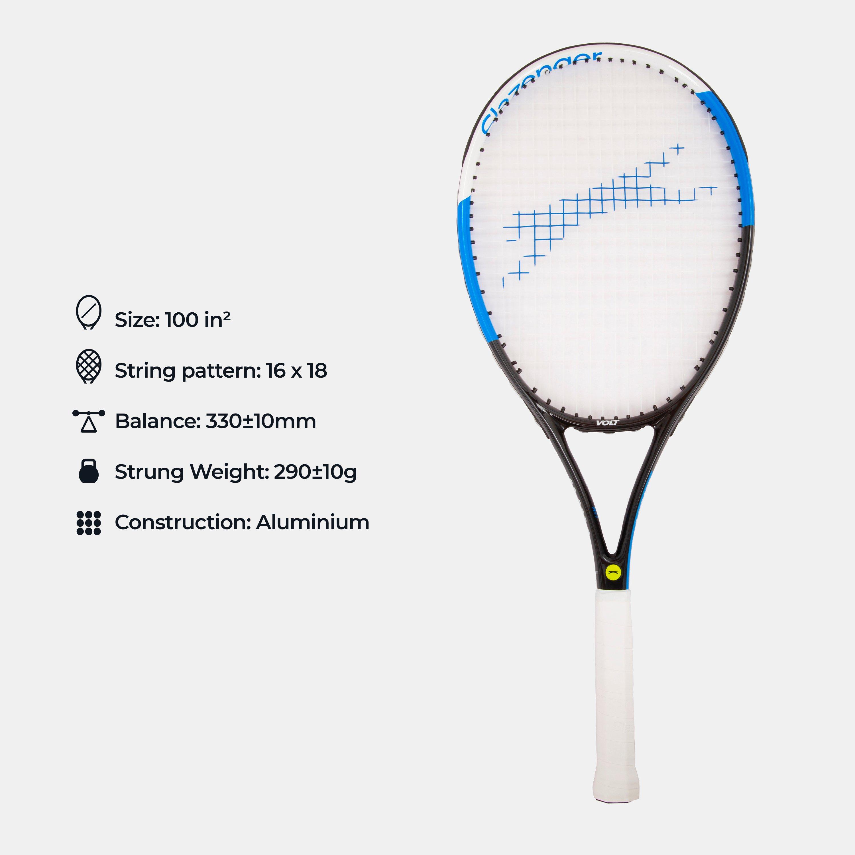 Slazenger Volt Tennis Racket - White