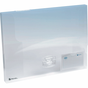 Rexel Ice A4 25mm Polypropylene Document Box - Clear, Pack of 10