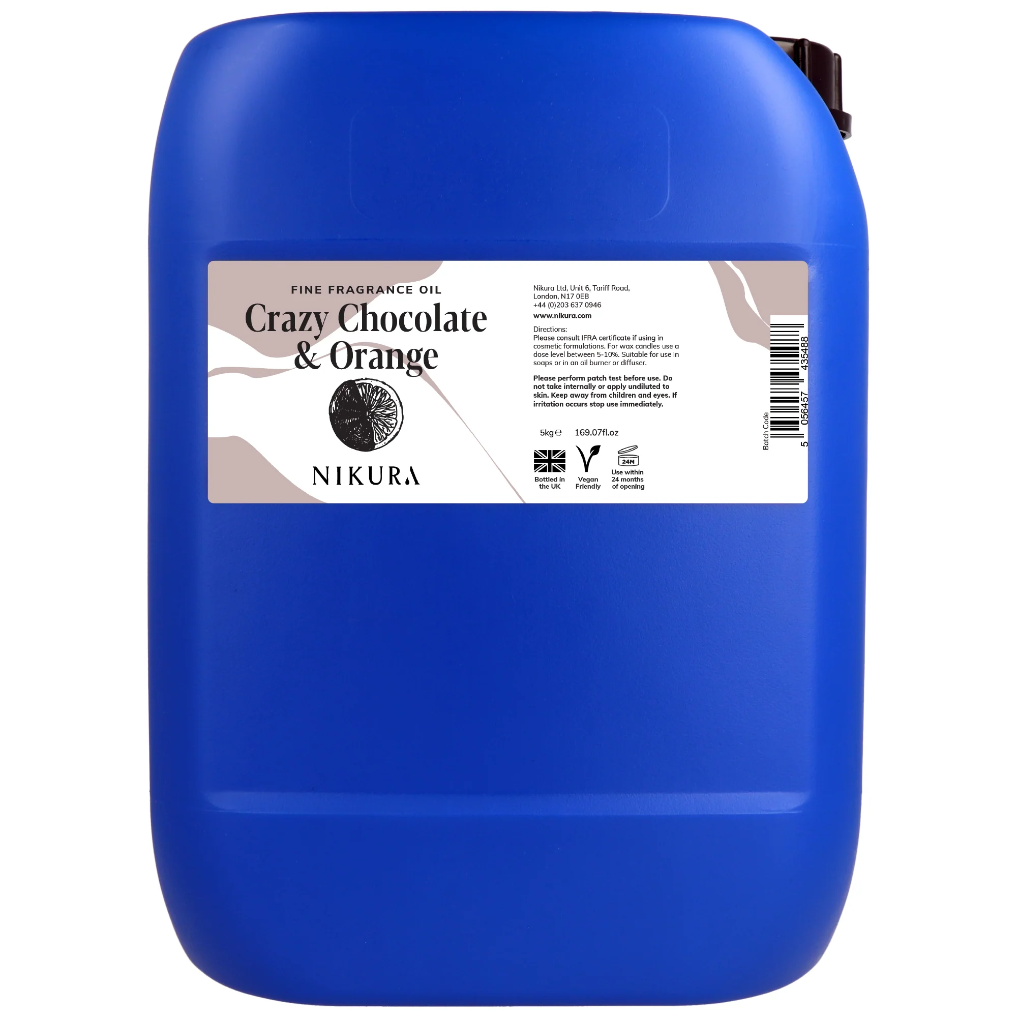 Nikura Crazy Chocolate & Orange Fragrance Oil | Fine Fragrance