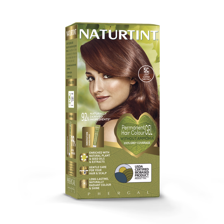Naturtint Hair Dye Light Copper Chestnut 165ml