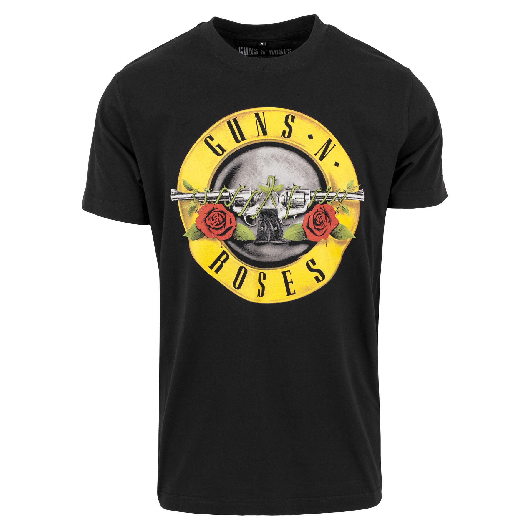 Merchcode Guns N' Roses - Bullet Logo - - T-Shirts black XX-Large