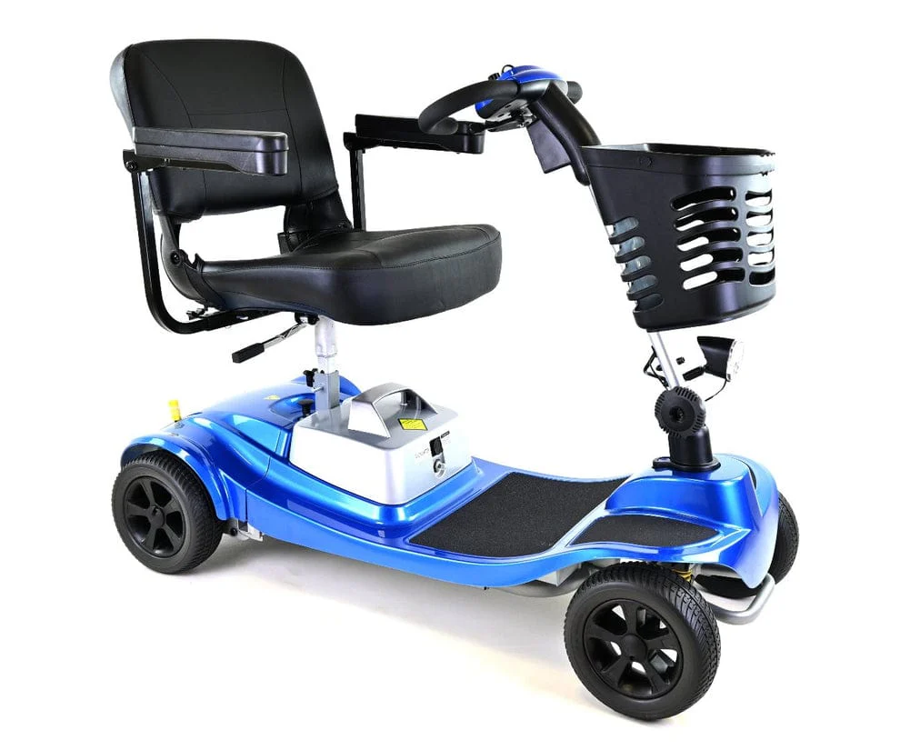 Angel Mobility Electric Lightweight Folding Power Wheelchair Mobility Scooter 4mph Portable Travel Powerchair
