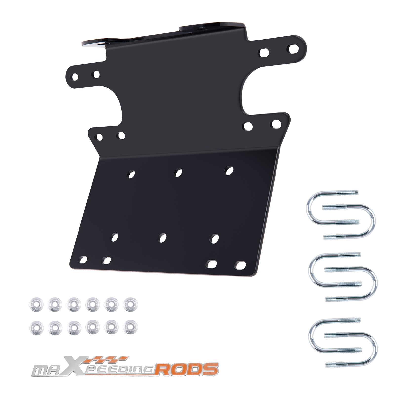 MaXpeedingrods Winch Mount Plate Bracket Compatible For Honda Trx450 Trx400 Foreman Es S 4x4 1998-2004 Atv
