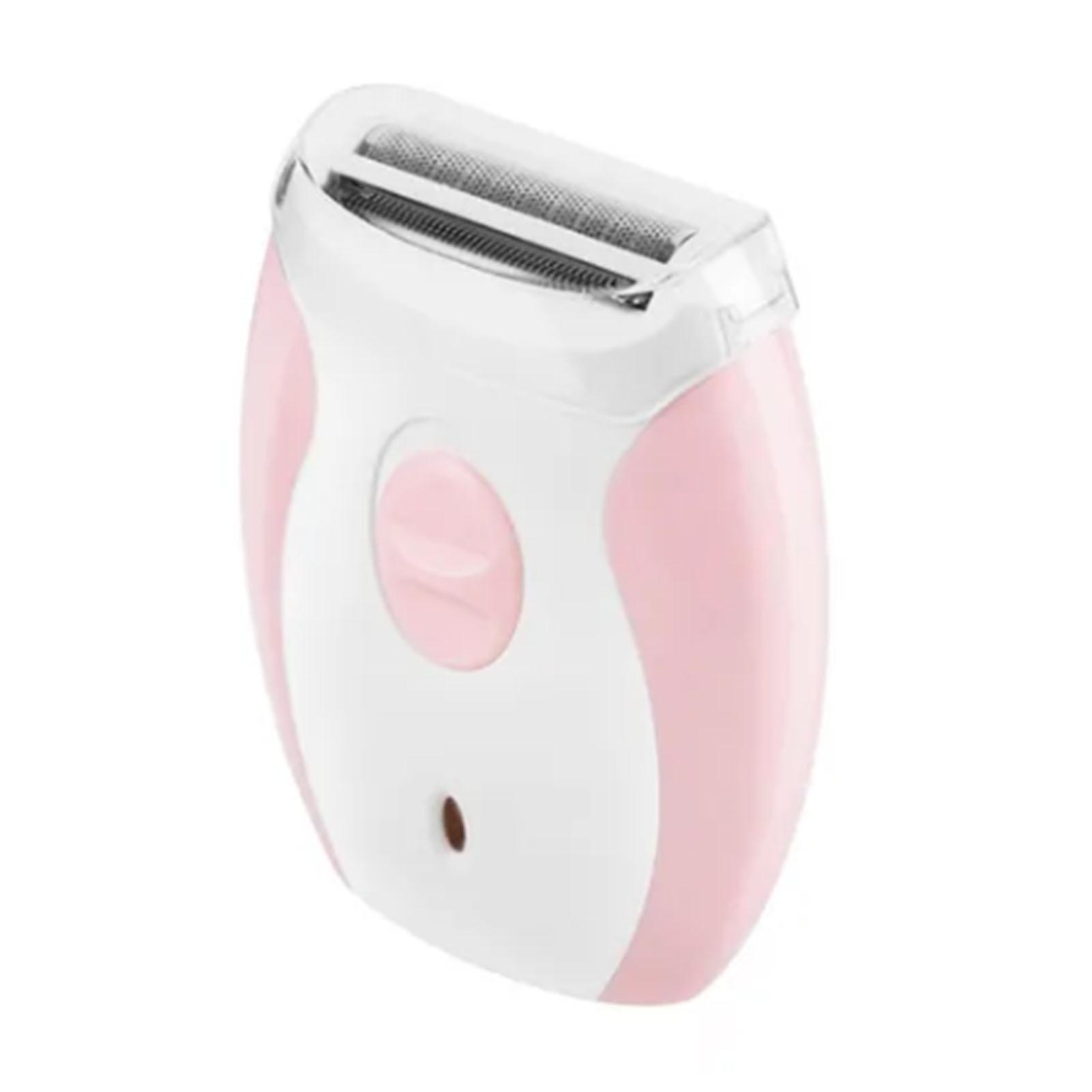 FunCouples Hair Removal Epilator Rechargeable Hypoallergenic Painless Hair Removal Trimmer Pink
