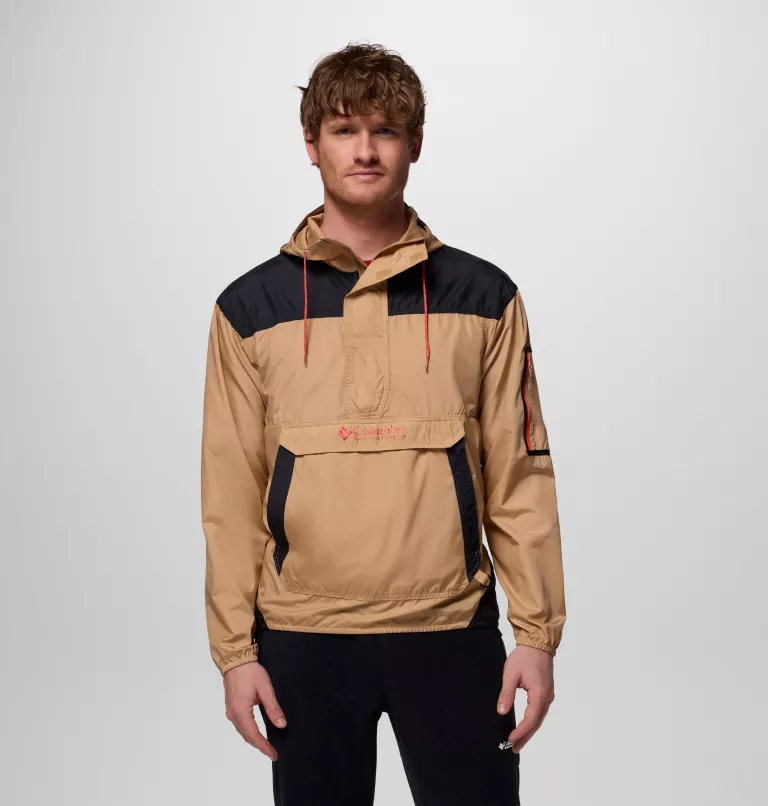 Columbia Men's Challenger™ II Windbreaker Canoe/Black