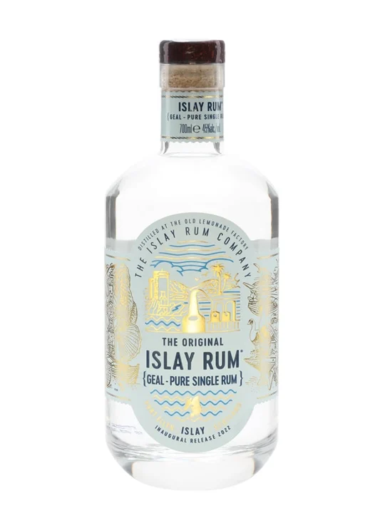 Islay Rum Company Islay Rum Geal Single Traditional Pot Still Rum
