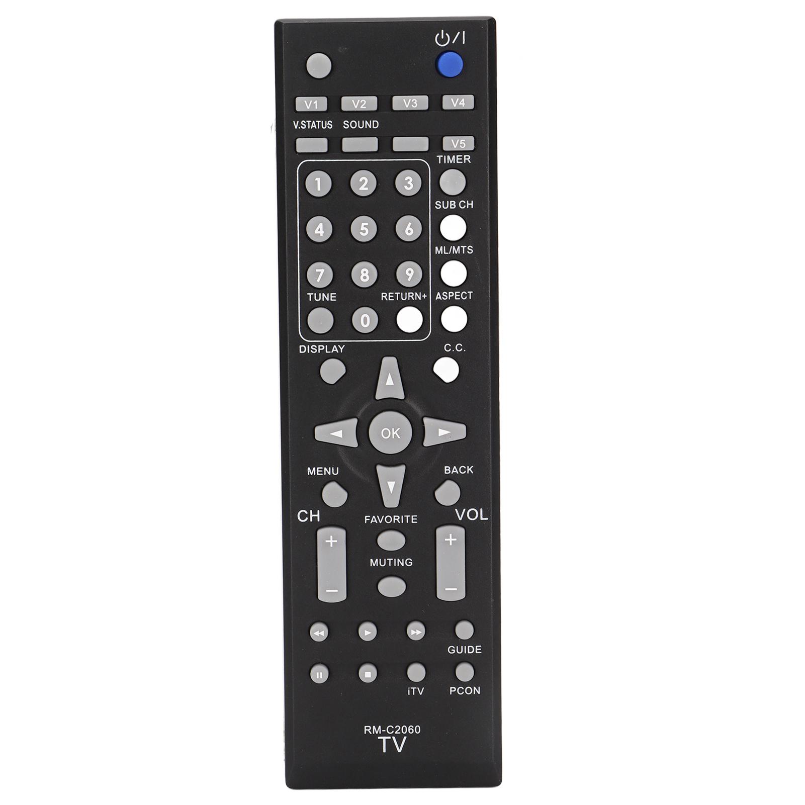 DIYelecs TV Remote Control Replacement Multi Functional Television Remote for JVC RMC2060