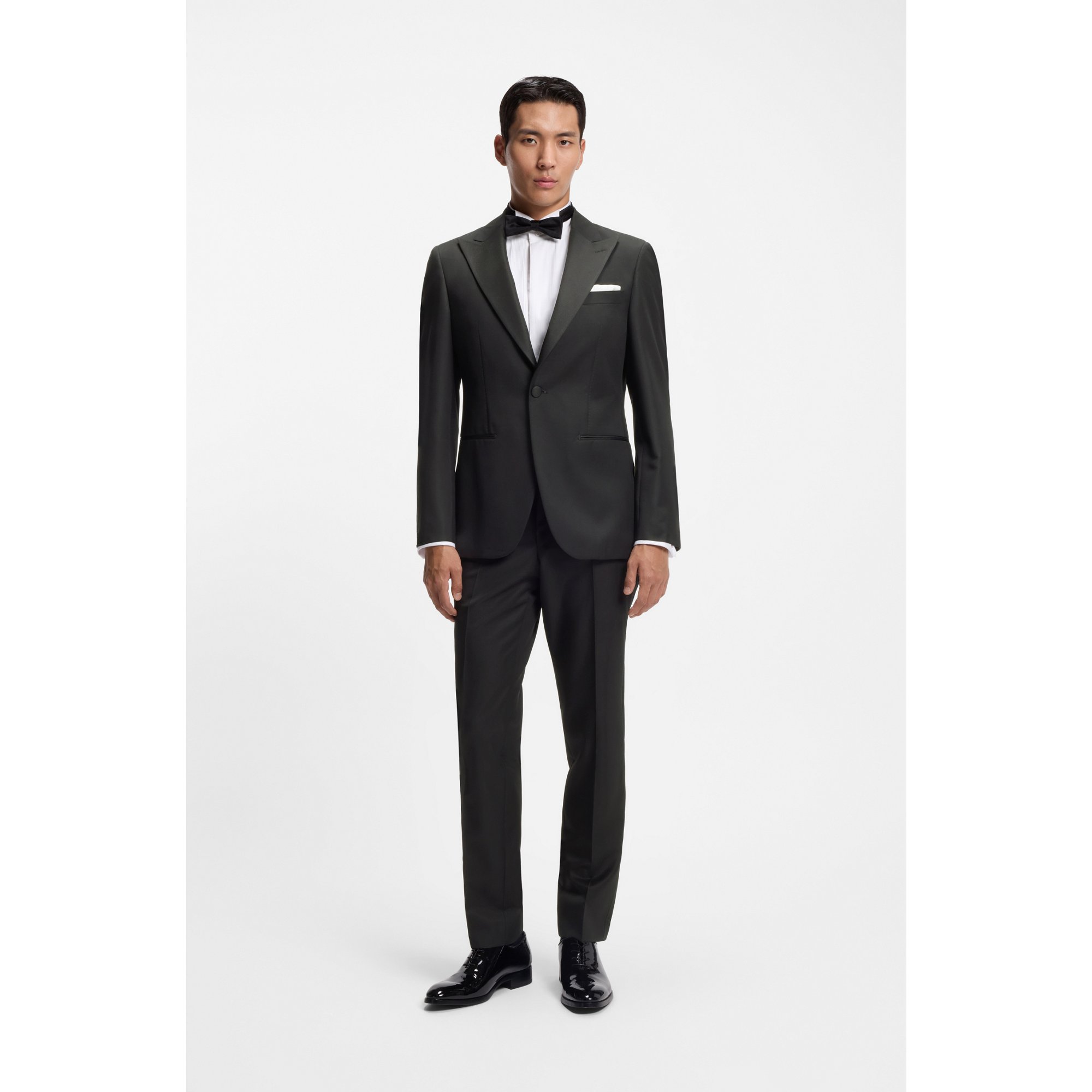 Boss Two-piece slim-fit tuxedo suit blended with silk - Style L-Harvers2PcsTux-254, 50549651