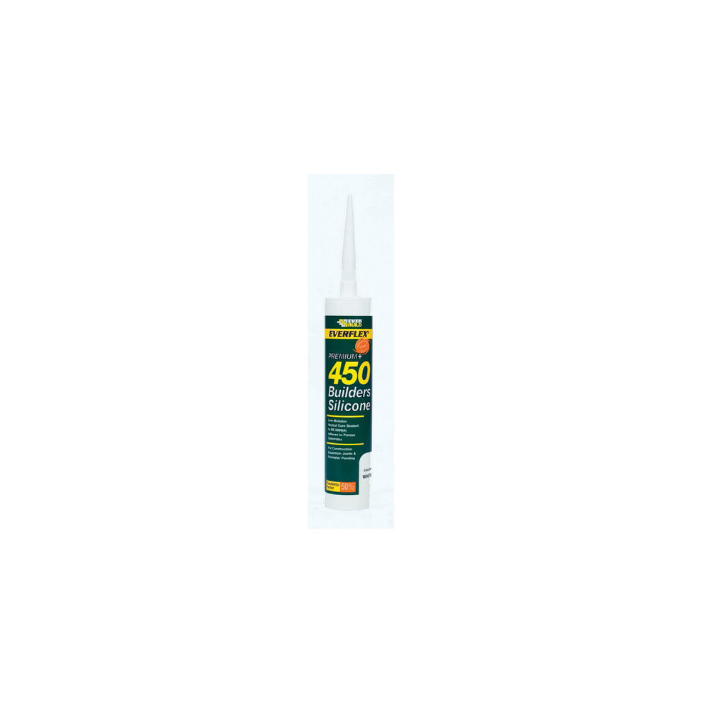 450 Builders Silicone Sealant Clear 310Ml