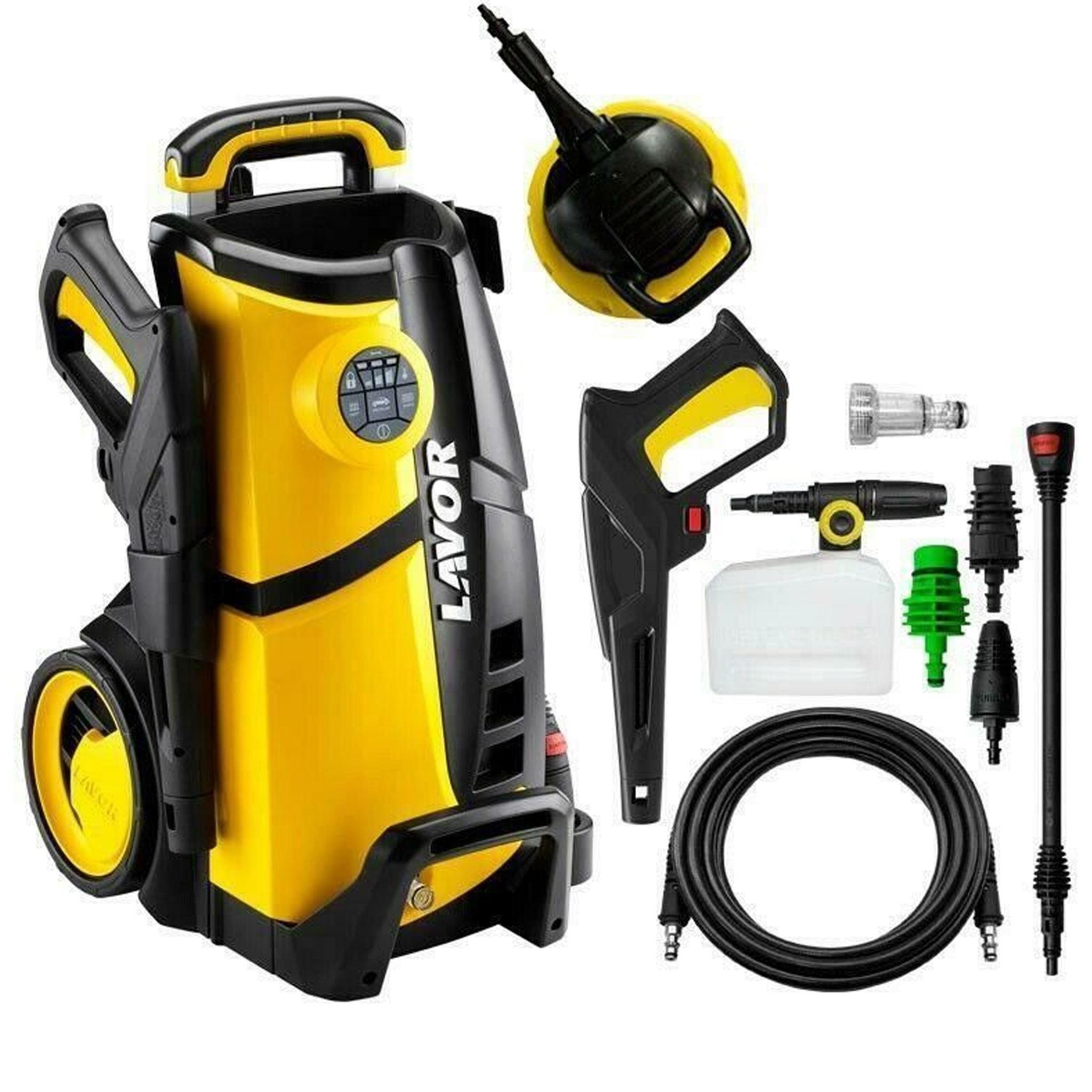 Lavor Idropulitrice ad alta pressione 2100W per pulizia casa e auto LVR4 150 DGT