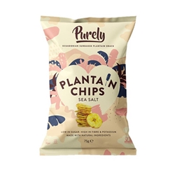 Purely Superfoods Plantain Chips Nice & Spicy