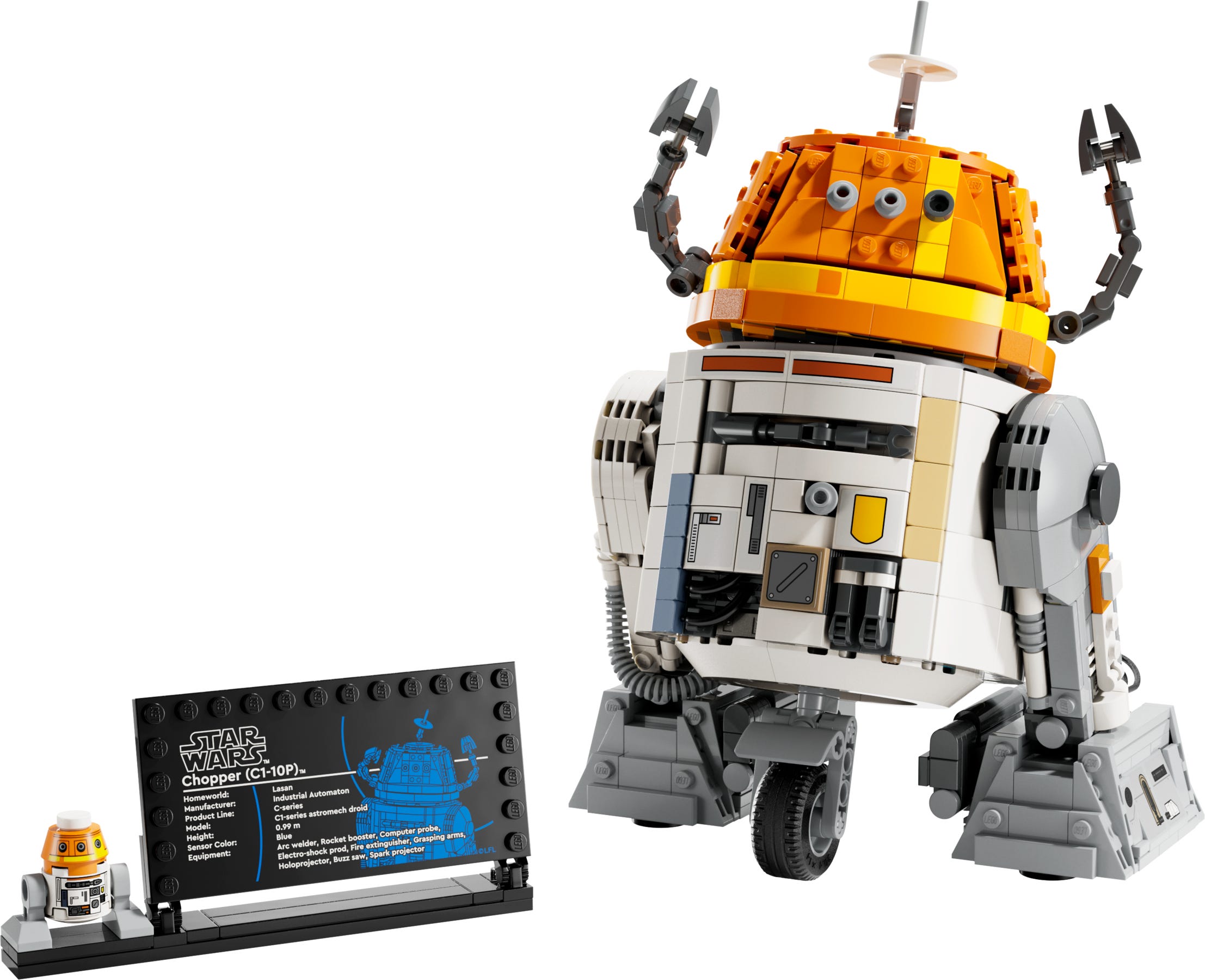 Lego Chopper (C1-10P) Astromech Droid