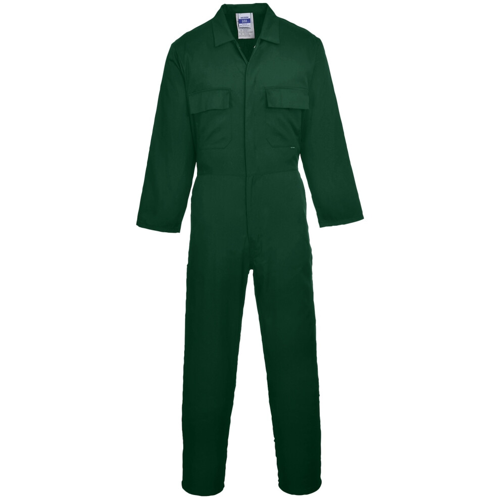 Portwest Portwest Mens Euro Work Polycotton Coverall (S999) / Workwear (L x Regular) (Bottle)