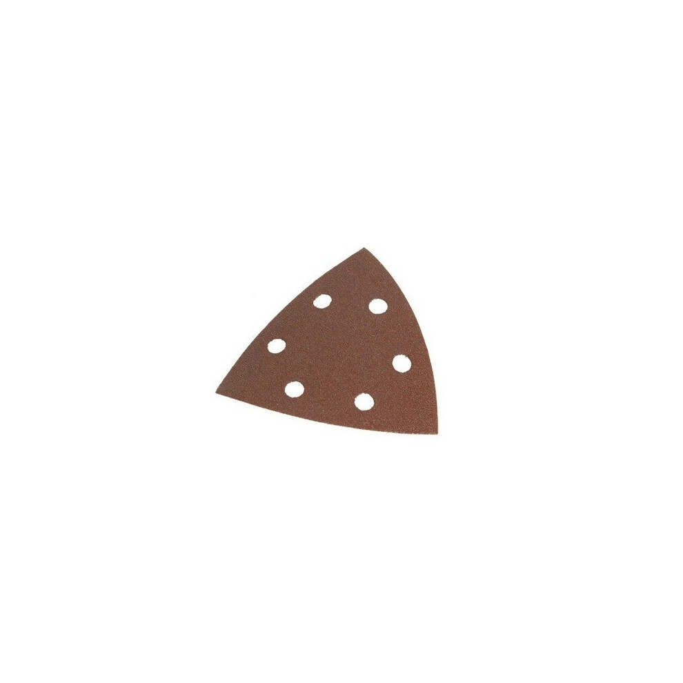 Faithfull FAIADSS80 Delta Hook & Loop Sanding Sheets TR2 93mm P80 (Pack 25)