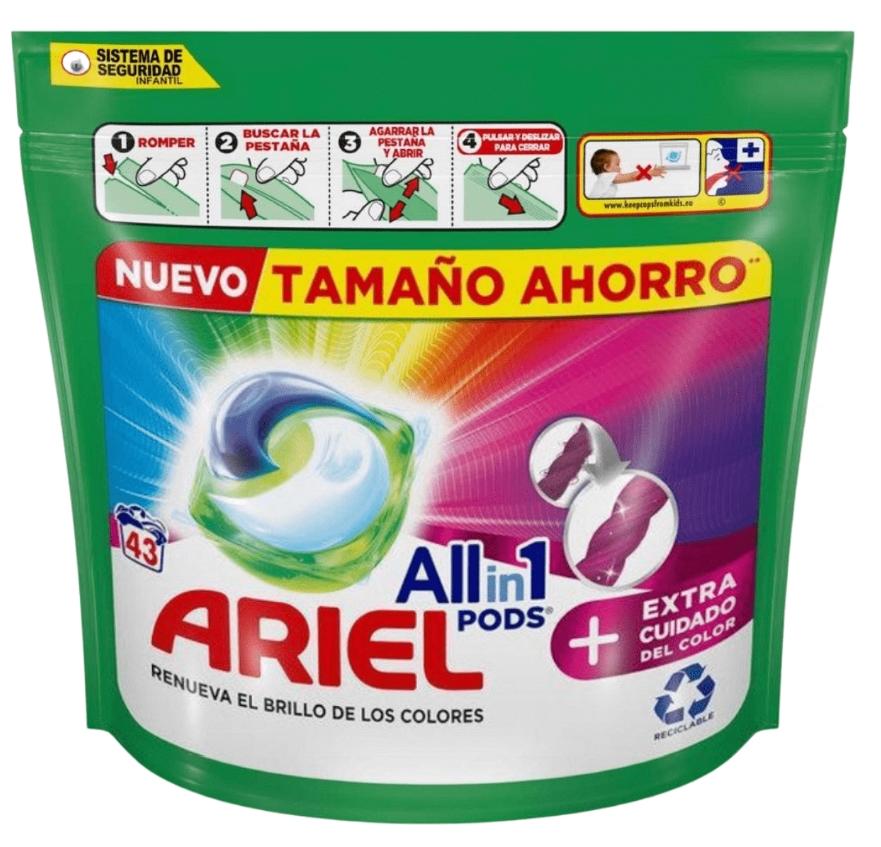 MANADA - HomeCare Ariel 3-in-1 Color Protection Laundry Pods - 43 Pack
