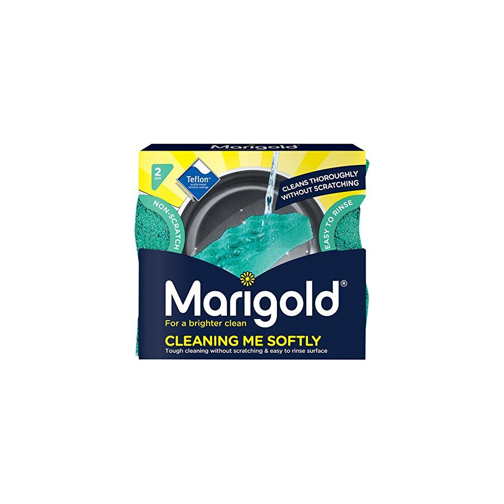 Marigold MGD150561 Cleaning Me Softly Non-Scratch Scourers x 2 (Box 14)