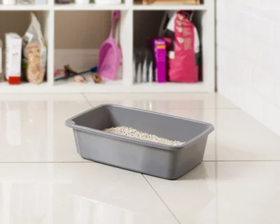 Wham Storage Plastic Cat Litter Tray 42.5cm - 13430 colour: Pink