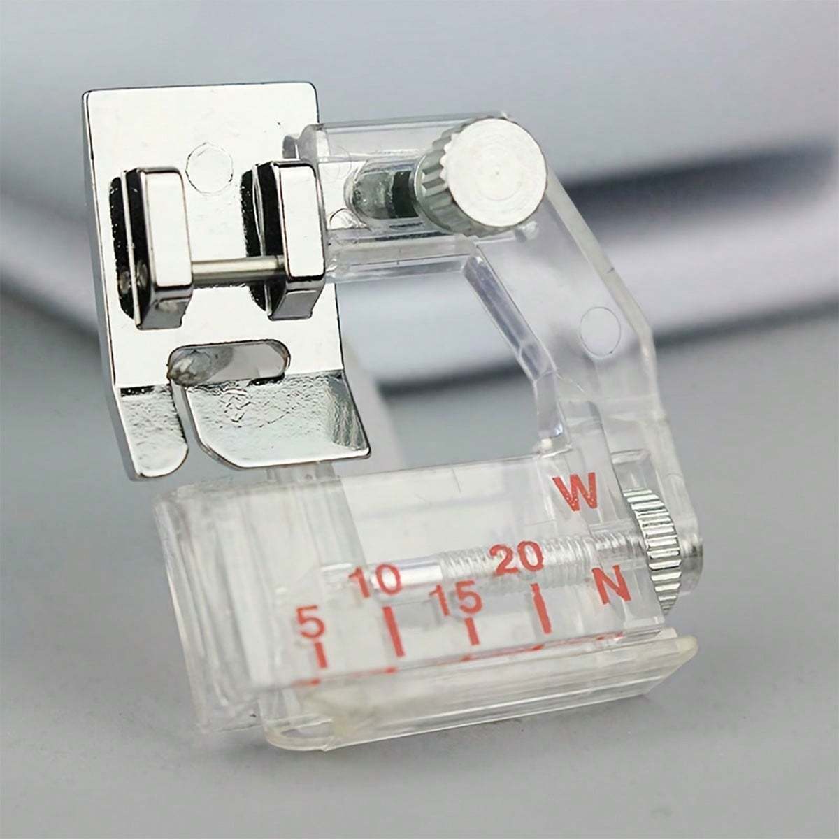 SZwatch Adjustable Bias Tape Binding Foot Presser Foot For Most Of Low Shank Sewing Machine Accessories For Sewing Crafting Tape Sewing Machines Presser Foot multicolour