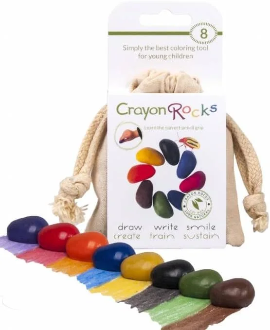 Crayon Rocks - 8 Pieces, Paints, Pens & Crayons