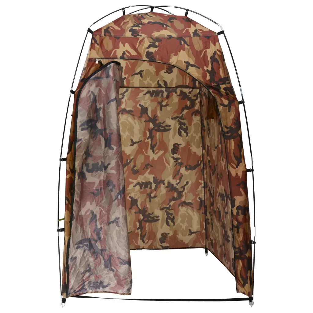 VidaXL Shower/WC/Changing Tent Camouflage