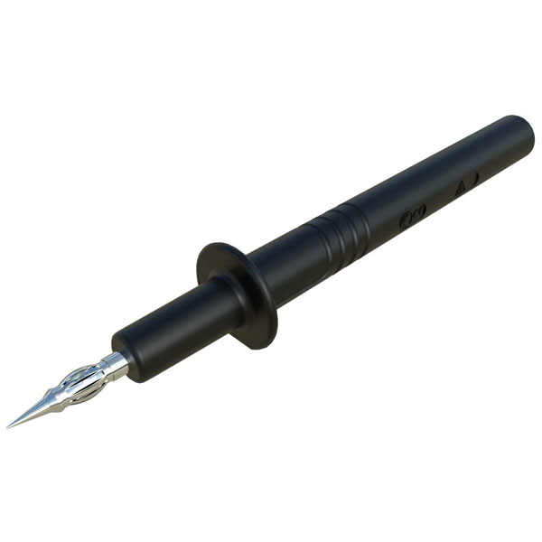 SKS Hirschmann 973369100 Pruef 3 Test Probe 4mm Jack Cat I Black 1pc