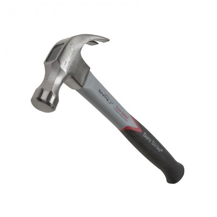 B&Q Estwing Emrf Surestrike Fibregl Curved Claw Hammers Multi Colour (450G (16Oz))