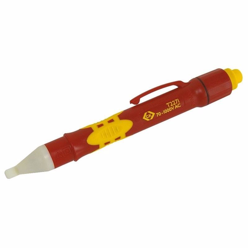 CK Tools C.K Non-Contact Insulated Pocket Voltage Detector With Visual Indicator