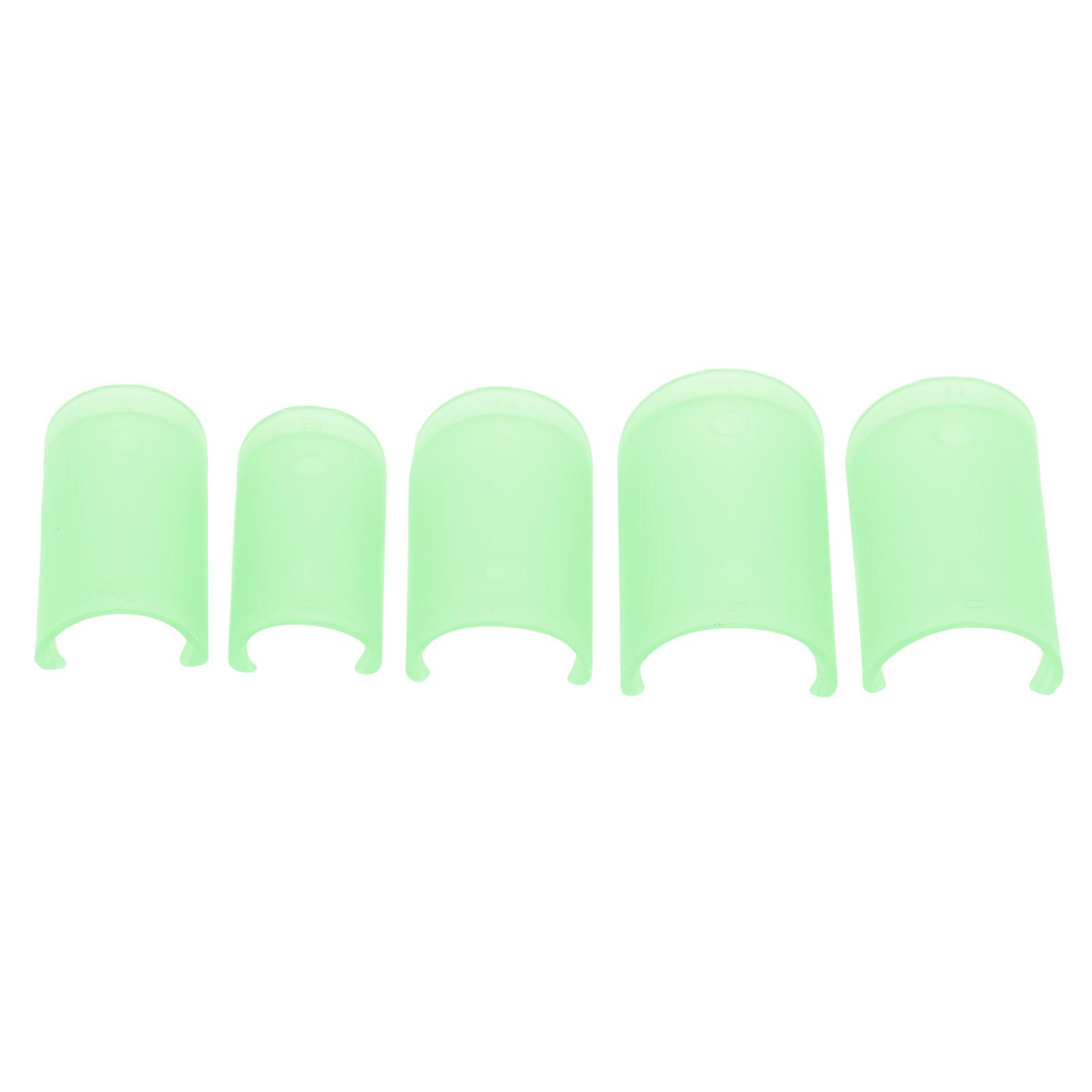 COSYHOME 5Pcs Flute Membrane Protector ABS Traditional Chinese Instrument Accessories DM?01Green green