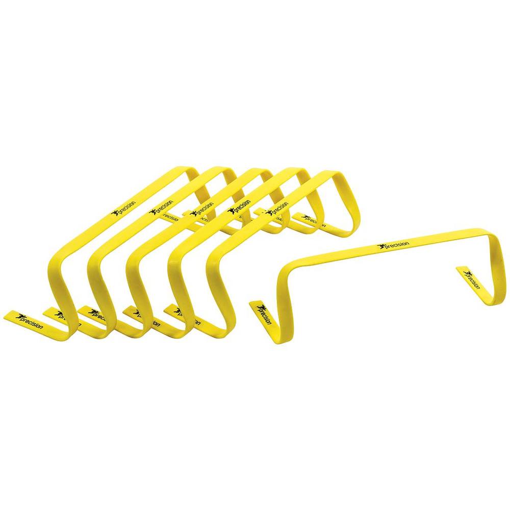 Precision Flat Hurdles (Pack Of 6)|Size: 6|yellow