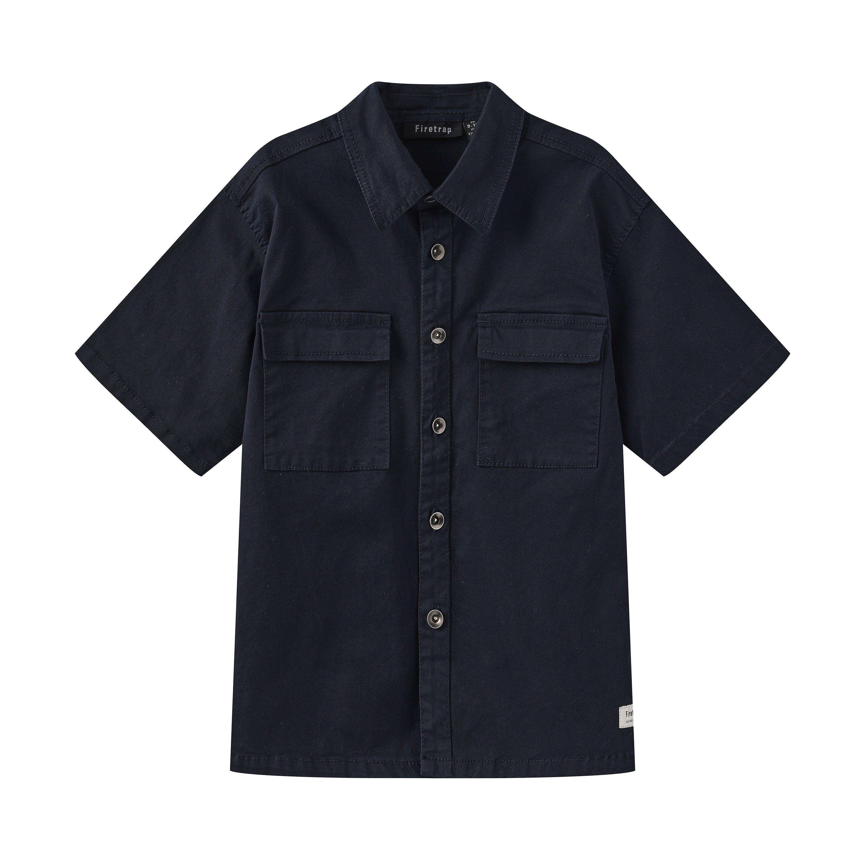 Firetrap SS Shirts Junior - Blue