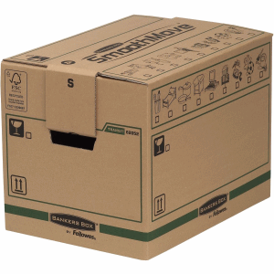Bankers Box 5 Bankers Box Cardboard Moving Boxes 37.5L Ultra Heavy Duty Double Wall Boxes Pack Of 5