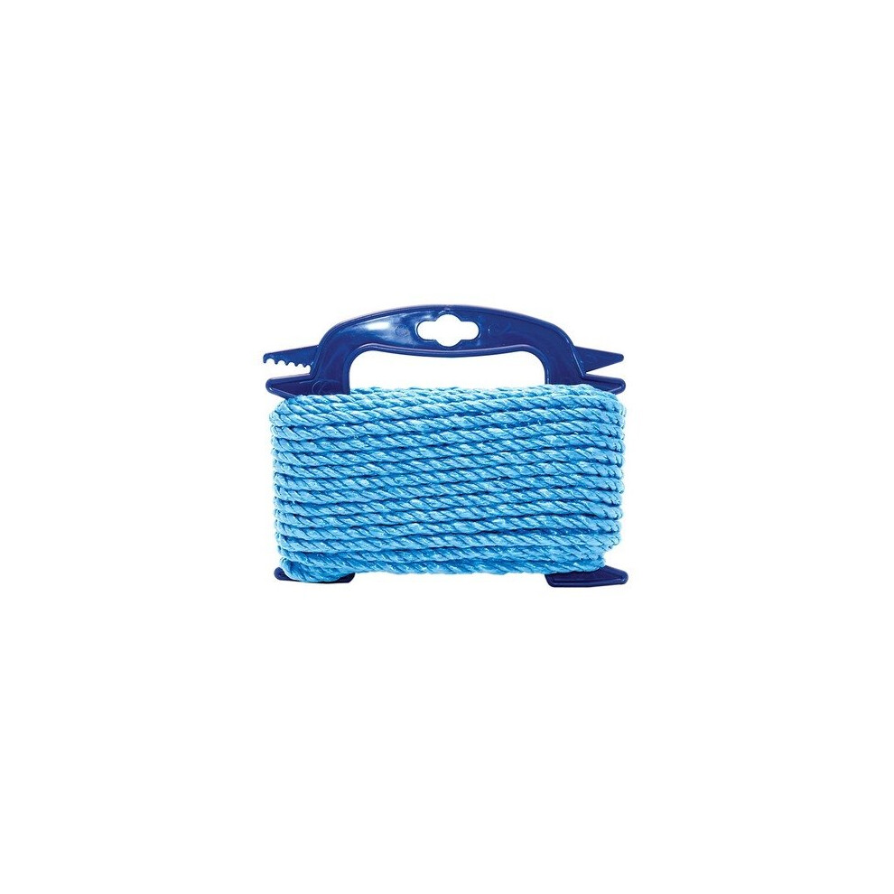 Faithfull Blue Poly Rope 10mm X 10m Fairb1010h