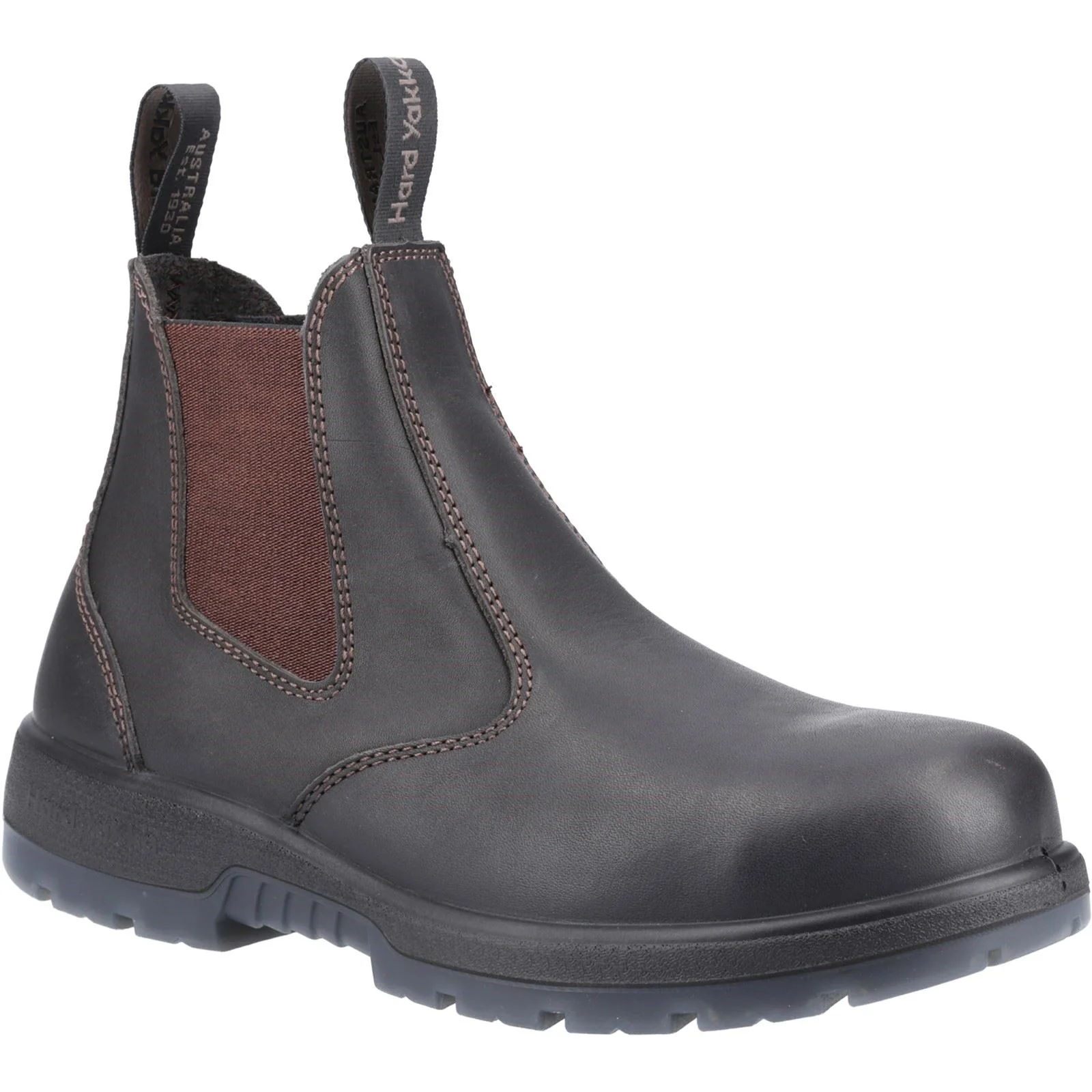 Outback Leather Brown Safety Boots