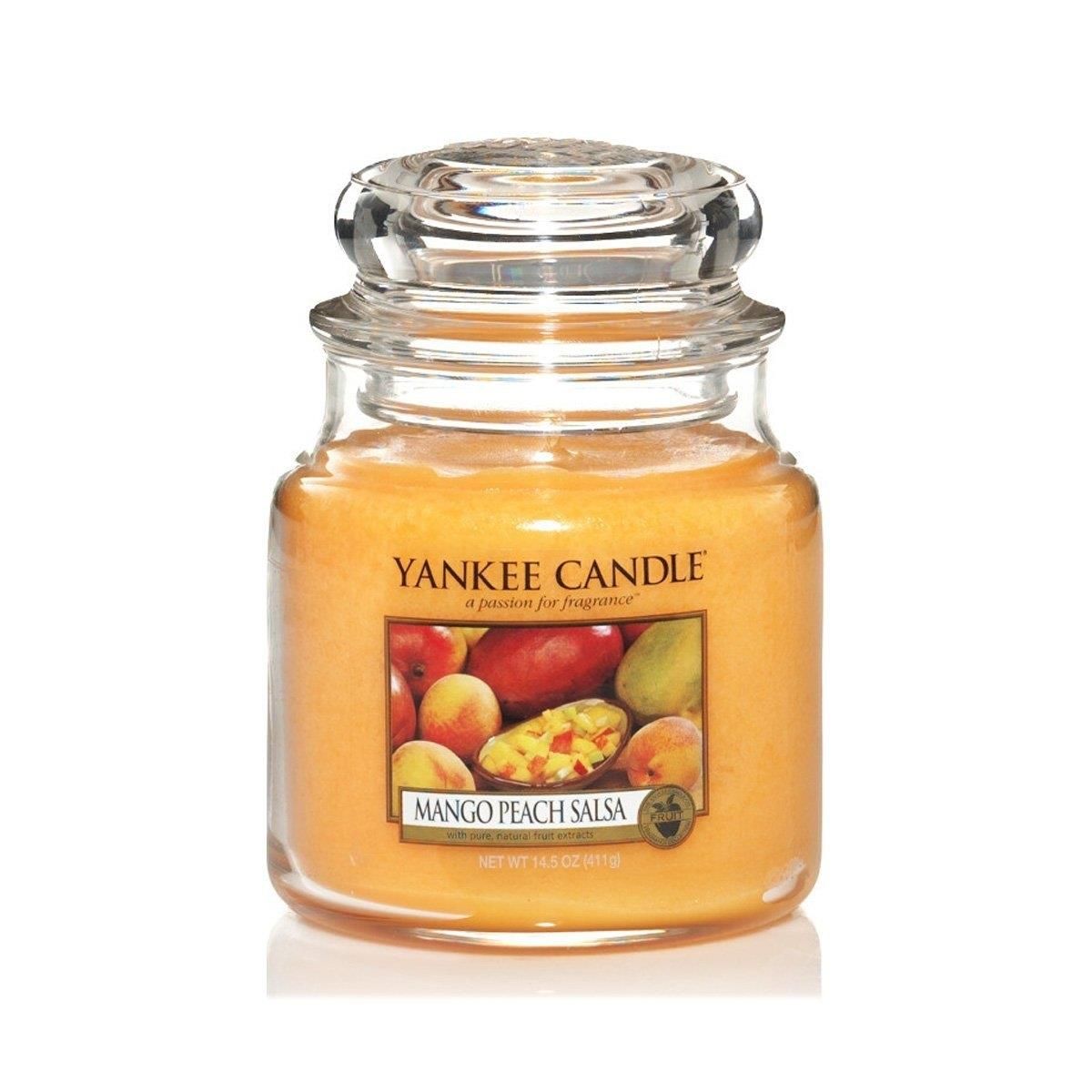 Yankee Candle Original Jar Candles Medium Mango Peach Salsa 411g