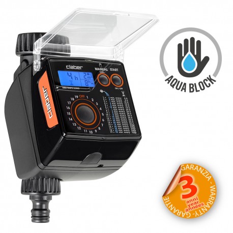 Ewuaqua claber Cleber centralina irrigazione programmatore elettronico per prato orto giardino