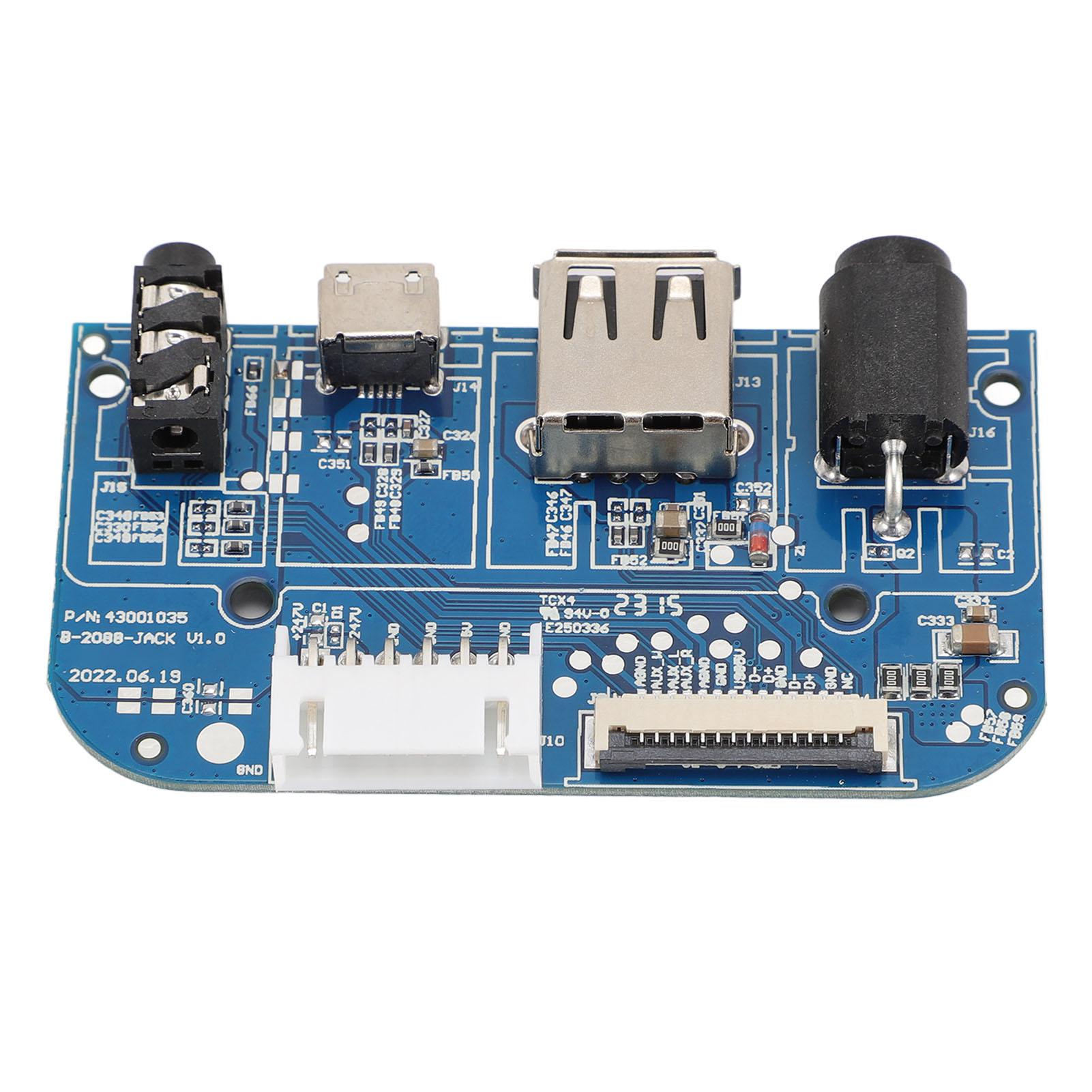 DIYelecs Usb 2.0 Ac2.5 Jack Power Board Connector Bluetooth Speaker Usb Charging Port Board For Boombox 2 Nd