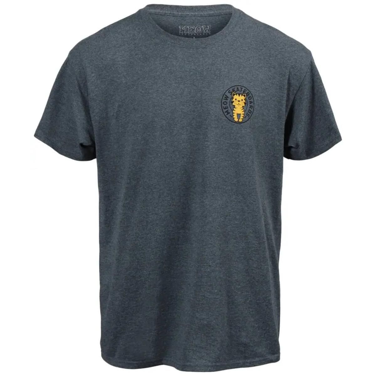 Meow Skateboards T-shirt Meow Skateboards Tabby Seal