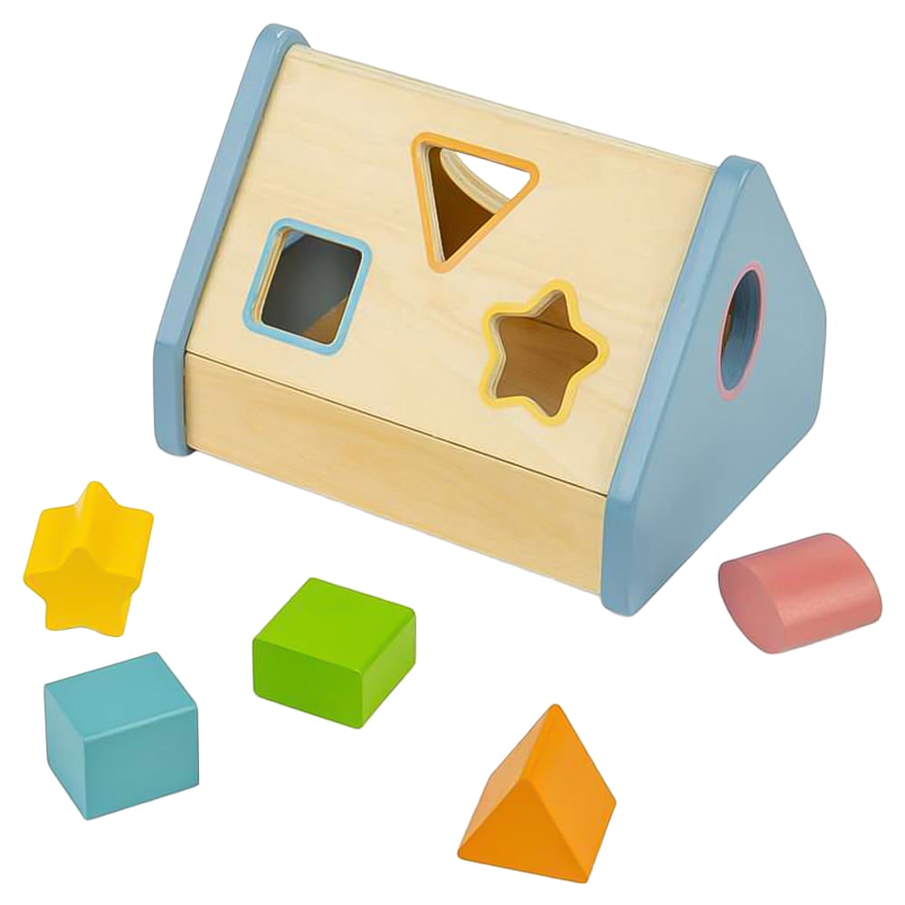Bigjigs Toys Shape Sorter House