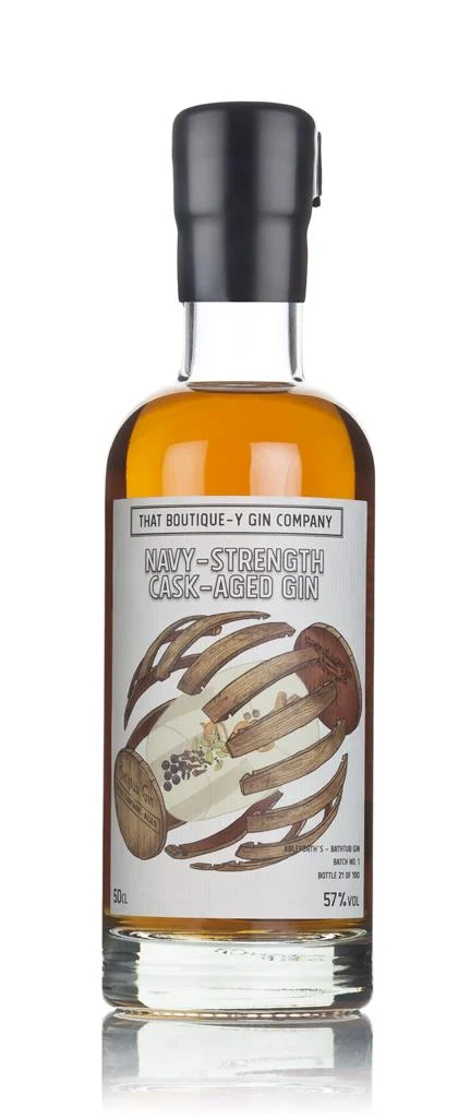 Bathtub Gin Single Cask Bathtub Gin - Palo Cortado Cask Navy-Strength (That Boutiq Cask Aged Gin 3cl Sample